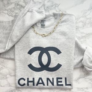 GREY/BLACK C SWEATSHIRT